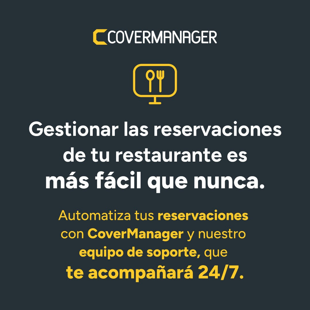 Gestión y optimización de Plataforma CoverManager (Restaurantes)