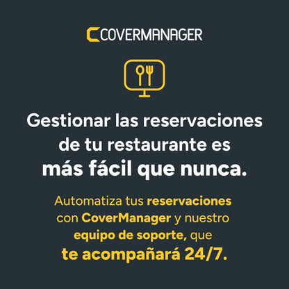 Gestión y optimización de Plataforma CoverManager (Restaurantes)